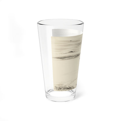 The Encounter and The Launching (2) (Magazine Illustration) Pint Glass 16oz-Go Mug Yourself