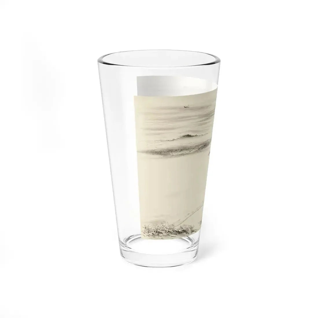 The Encounter and The Launching (2) (Magazine Illustration) Pint Glass 16oz - Go Mug Yourself