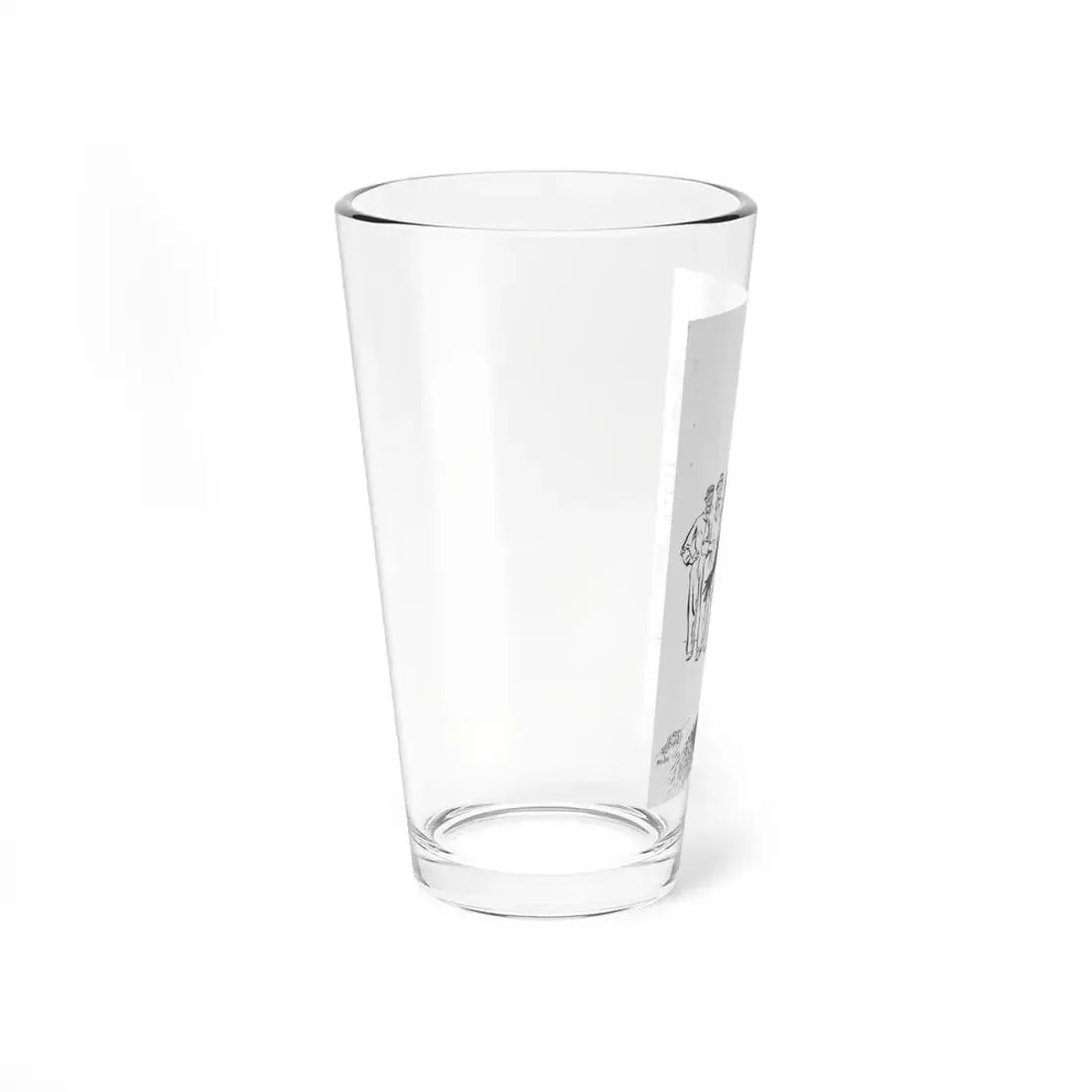 The End is Not Yet, Astounding Science Fiction magazine story illustration, September 1947 (Magazine Illustration) Pint Glass 16oz - Go Mug Yourself