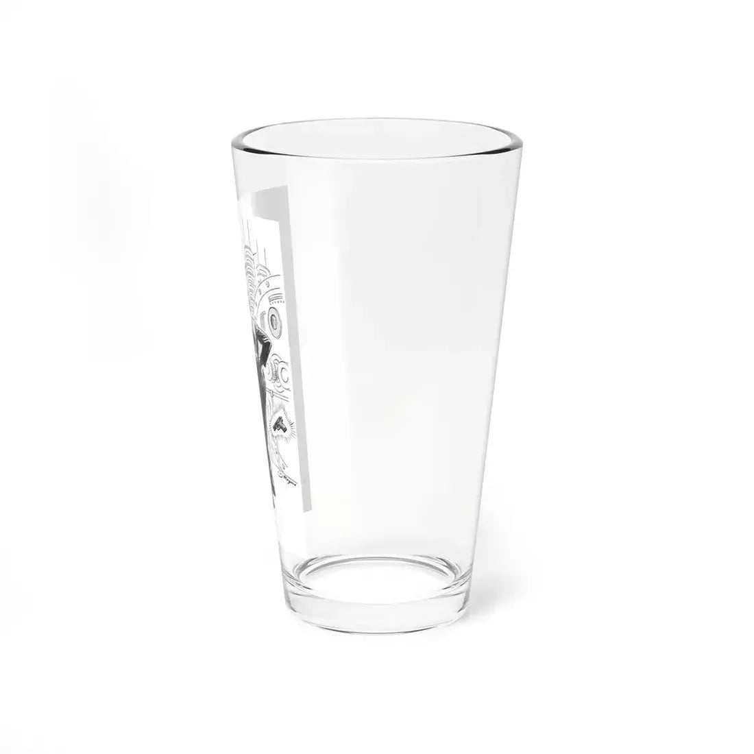 The End is Not Yet, Astounding Science Fiction magazine story illustration, September 1947 (Magazine Illustration) Pint Glass 16oz - Go Mug Yourself