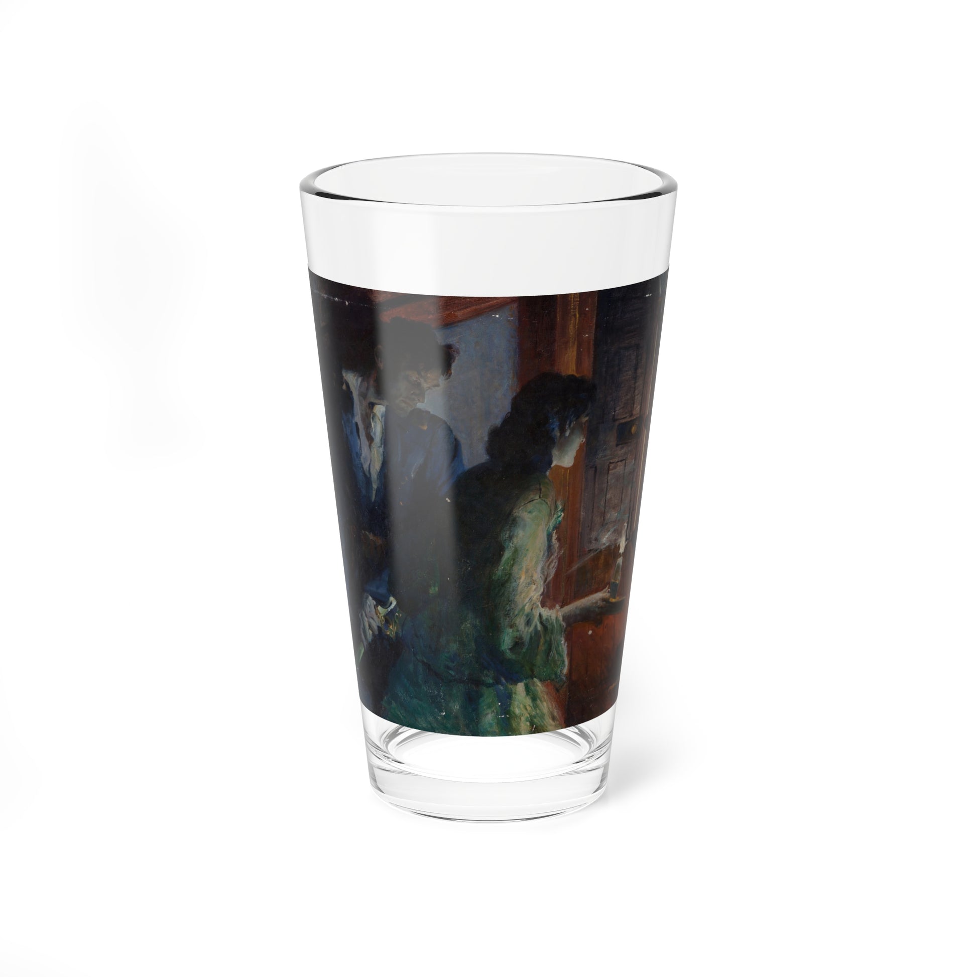 The End of the Hall, probable interior magazine illustration (Magazine Illustration) Pint Glass 16oz-16oz-Go Mug Yourself