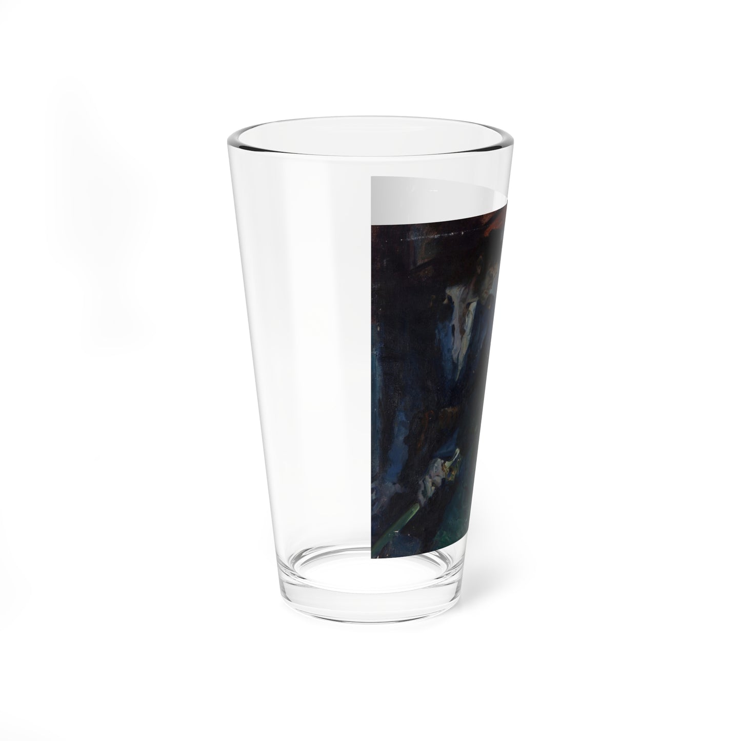 The End of the Hall, probable interior magazine illustration (Magazine Illustration) Pint Glass 16oz-Go Mug Yourself