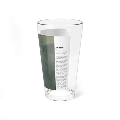 The Enemy, Redbook, October 1964 (Magazine Illustration) Pint Glass 16oz - Go Mug Yourself