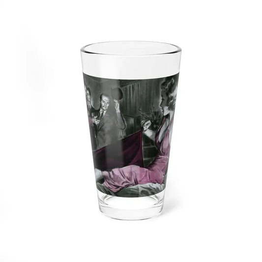 The Entangling Web, Cosmopolitan, June 1939 (Magazine Illustration) Pint Glass 16oz 16oz - Go Mug Yourself