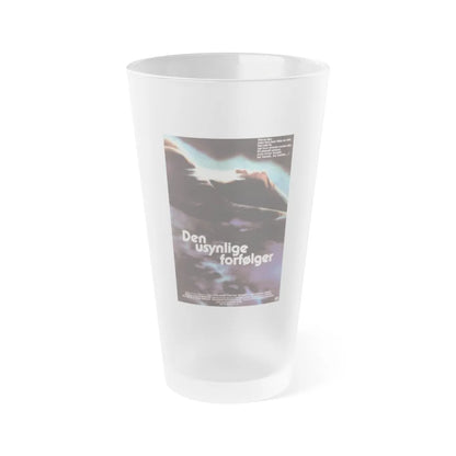 THE ENTITY (DANISH) 1982 Movie Poster - Frosted Pint Glass 16oz-16oz-Frosted-Go Mug Yourself