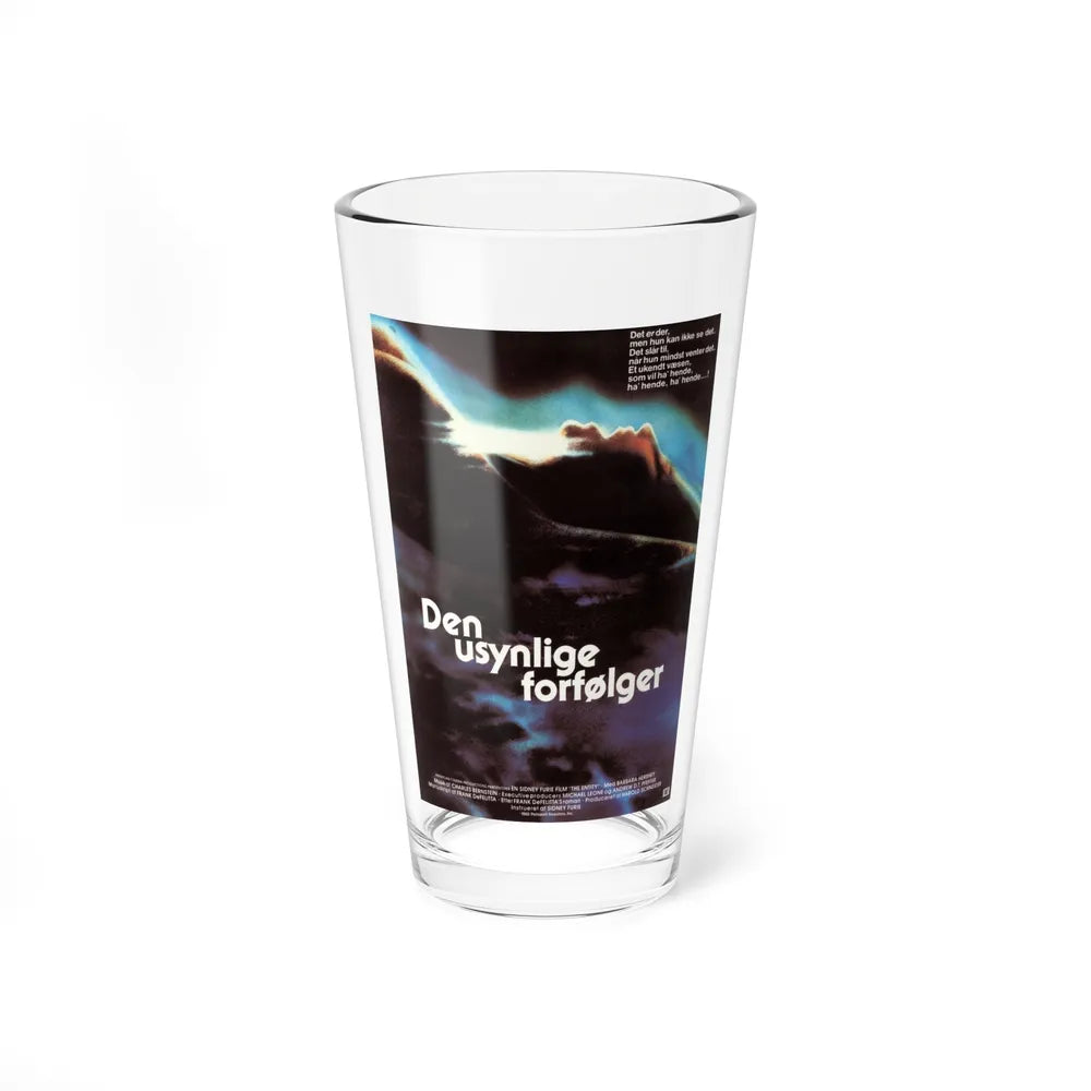 THE ENTITY (DANISH) 1982 Movie Poster - Pint Glass 16oz-16oz-Go Mug Yourself