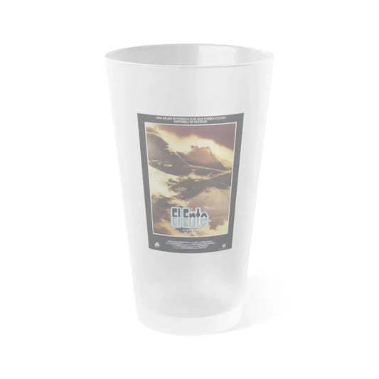 THE ENTITY (FRENCH) 1982 Movie Poster - Frosted Pint Glass 16oz 16oz Frosted - Go Mug Yourself