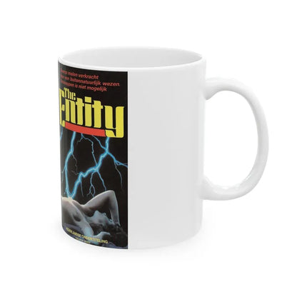 THE ENTITY (VHS COVER) - White Coffee Mug - Go Mug Yourself