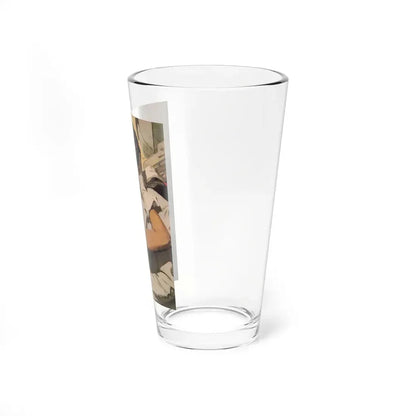 The Erie County Cad, Today's Woman magazine, 1950 (Magazine Illustration) Pint Glass 16oz - Go Mug Yourself