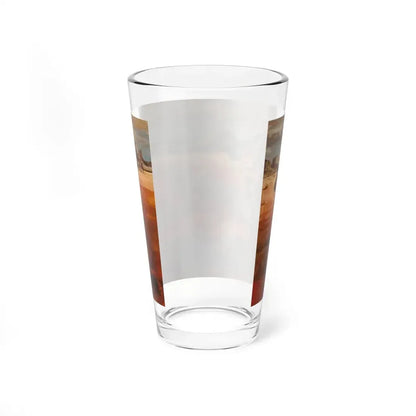 The Escape (Magazine Illustration) Pint Glass 16oz - Go Mug Yourself