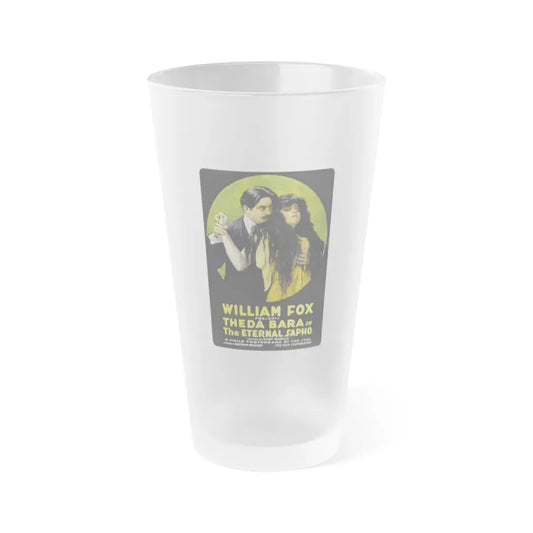 THE ETERNAL SAPHO 1916 Movie Poster - Frosted Pint Glass 16oz 16oz Frosted - Go Mug Yourself