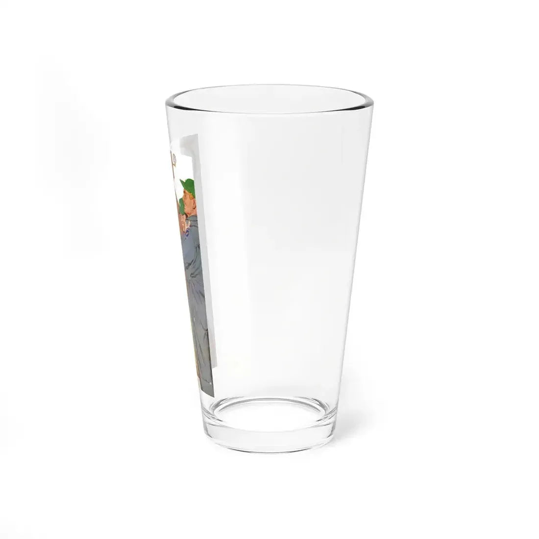 The Everglades Blonde, Saturday Evening Post, August 31, 1957 (Magazine Illustration) Pint Glass 16oz - Go Mug Yourself