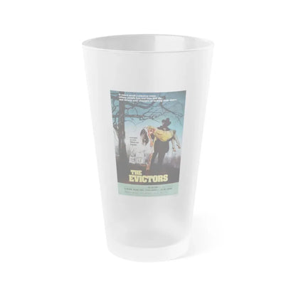 THE EVICTORS 1979 Movie Poster - Frosted Pint Glass 16oz 16oz Frosted - Go Mug Yourself