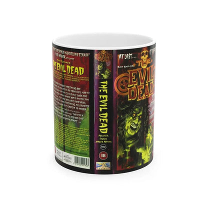THE EVIL DEAD (VHS COVER) - White Coffee Mug 11oz - Go Mug Yourself