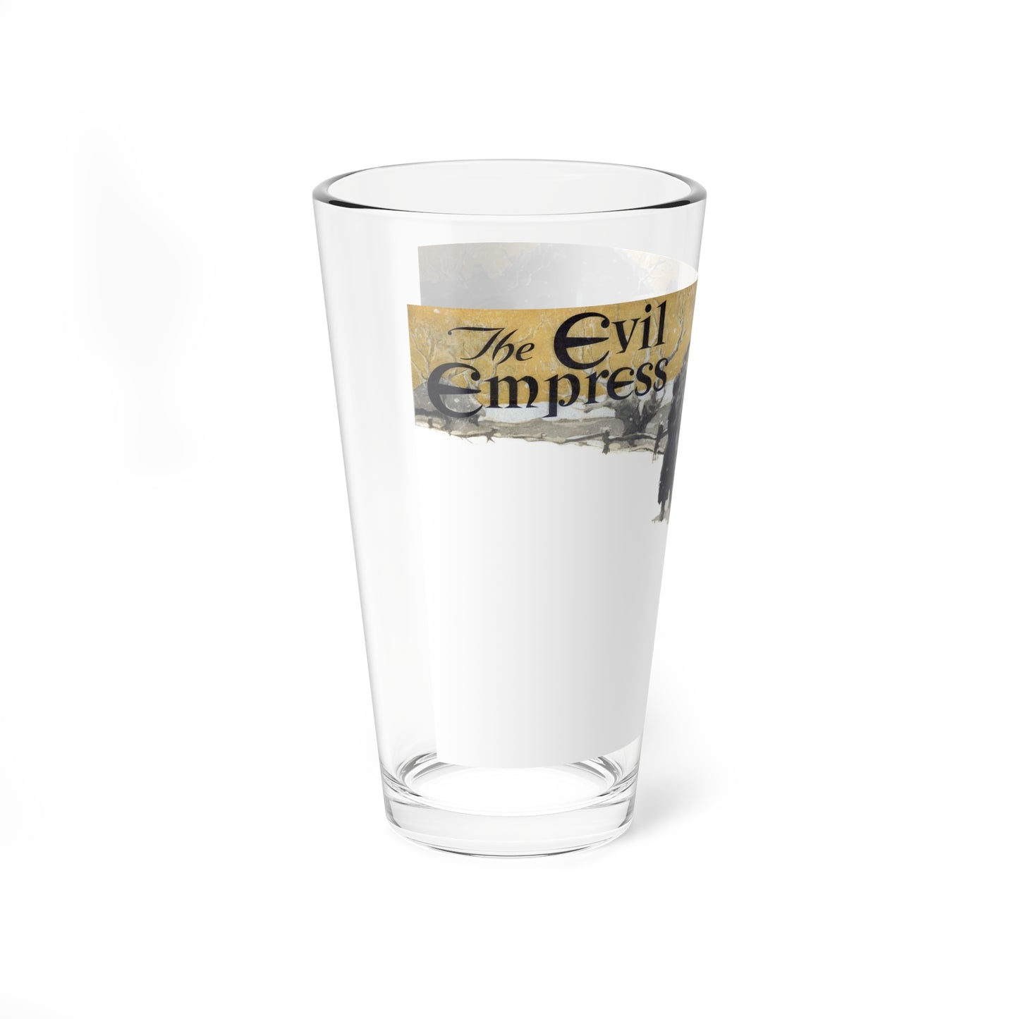 The Evil Empress (1), Redbook, December 1933 (Magazine Illustration) Pint Glass 16oz-Go Mug Yourself