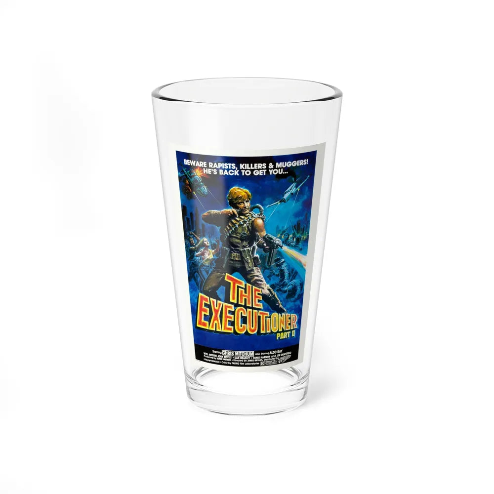 THE EXECUTIONER PART 2 1984 Movie Poster - Pint Glass 16oz-16oz-Go Mug Yourself