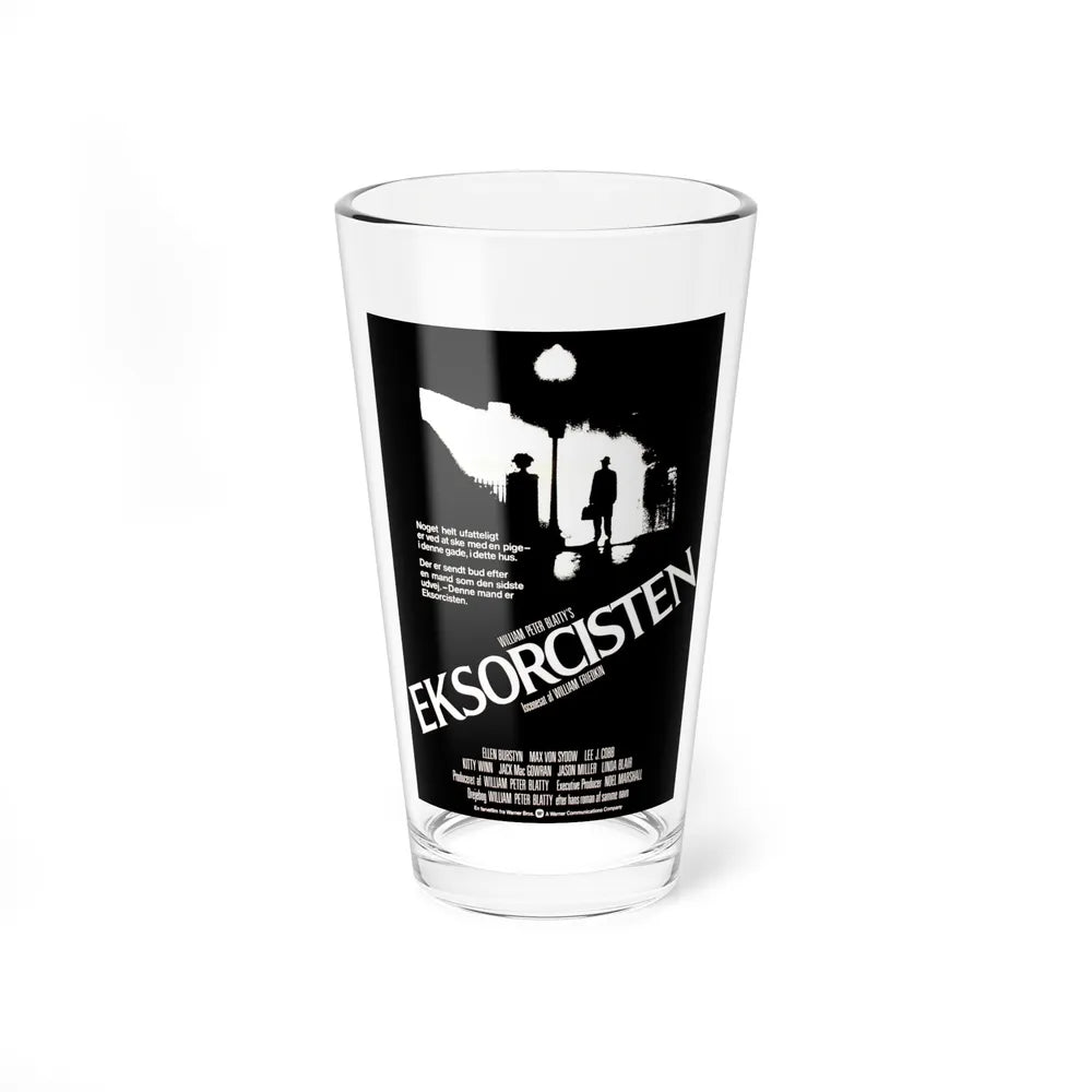 THE EXORCIST (DANISH) 1973 Movie Poster - Pint Glass 16oz-16oz-Go Mug Yourself