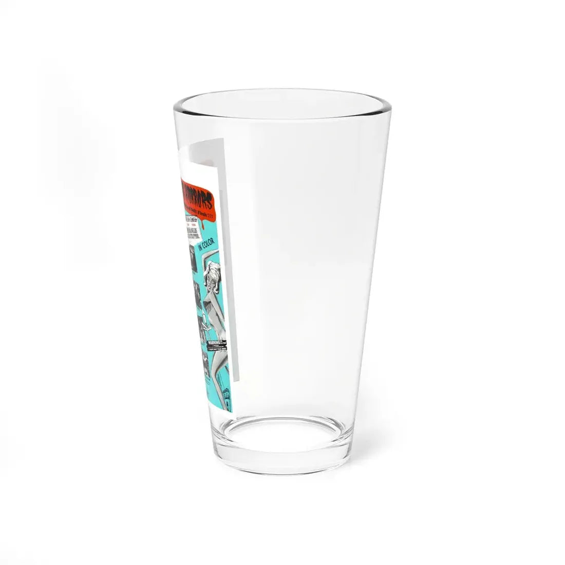 THE EXOTIC ONES (THE MONSTER AND THE STRIPPER) 1968 Movie Poster - Pint Glass 16oz - Go Mug Yourself
