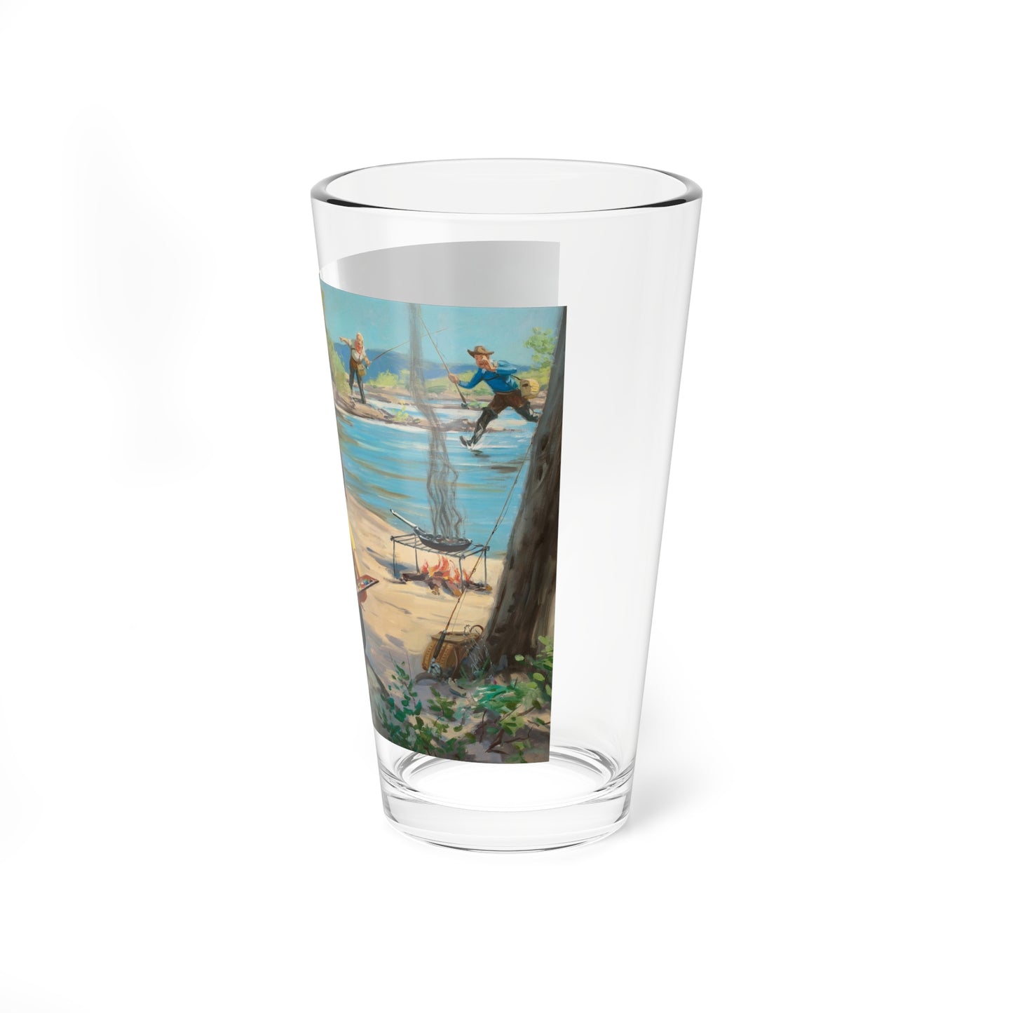 The Expert, Shaw-Barton Calendar Company illustration, 1957 (Magazine Illustration) Pint Glass 16oz-Go Mug Yourself