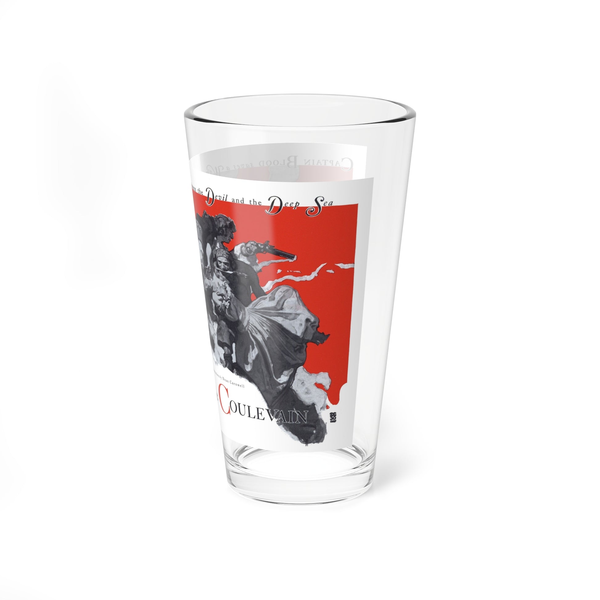 The Expiation of Madame de Coulevain, Cosmopolitan, September 1930 (Magazine Illustration) Pint Glass 16oz-Go Mug Yourself