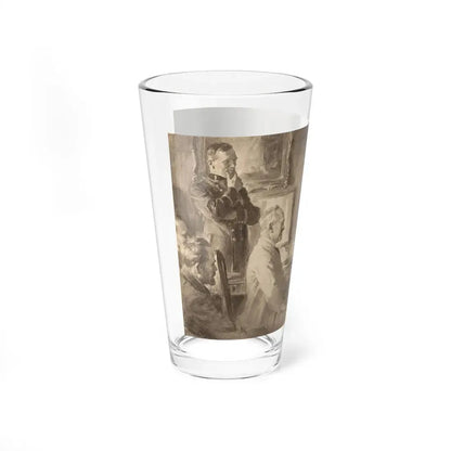 The Explanation, Cosmopolitan Magazine illustration, 1918 (Magazine Illustration) Pint Glass 16oz - Go Mug Yourself