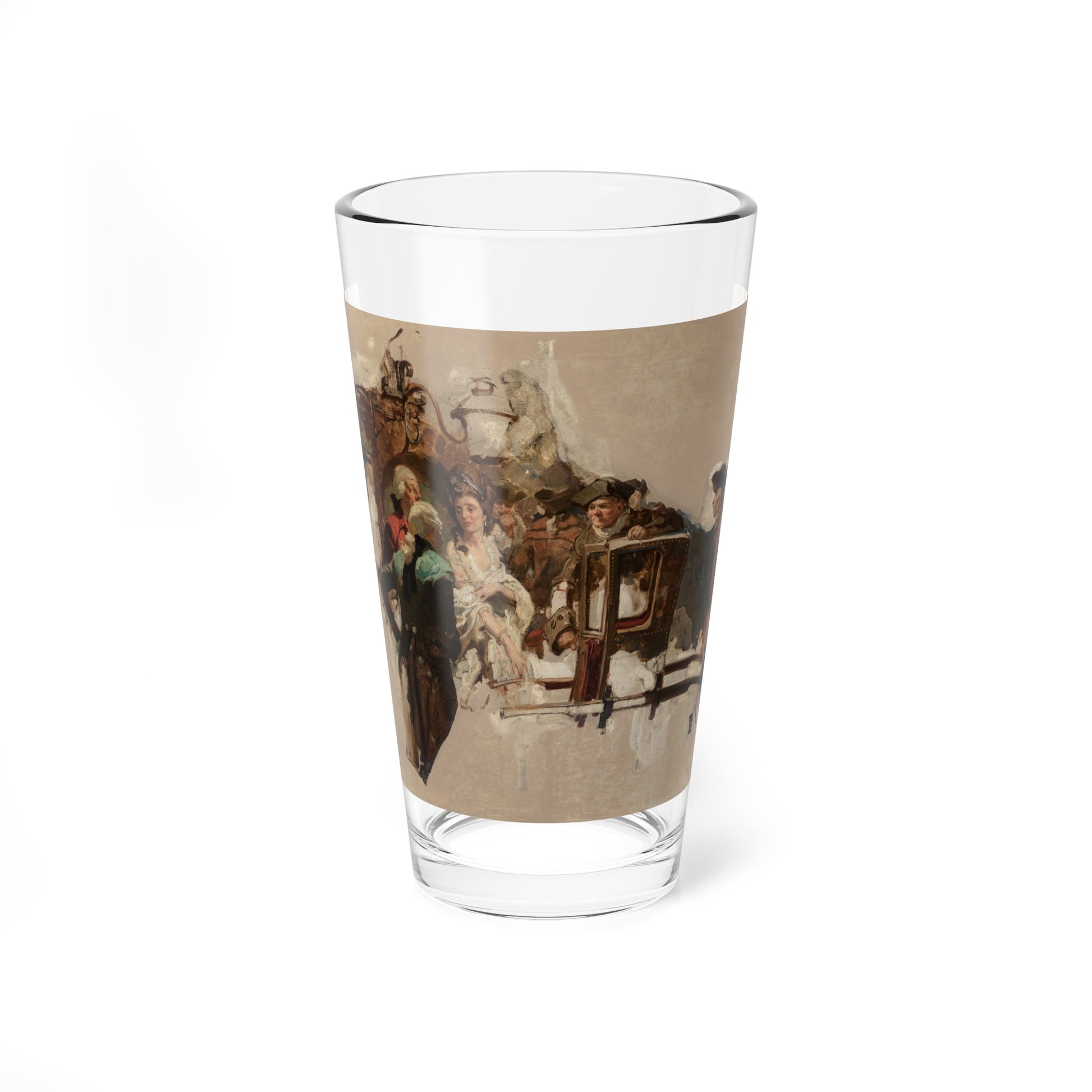 The Exquisite Perdita, Cosmopolitan interior illustration, 1925 (Magazine Illustration) Pint Glass 16oz-16oz-Go Mug Yourself