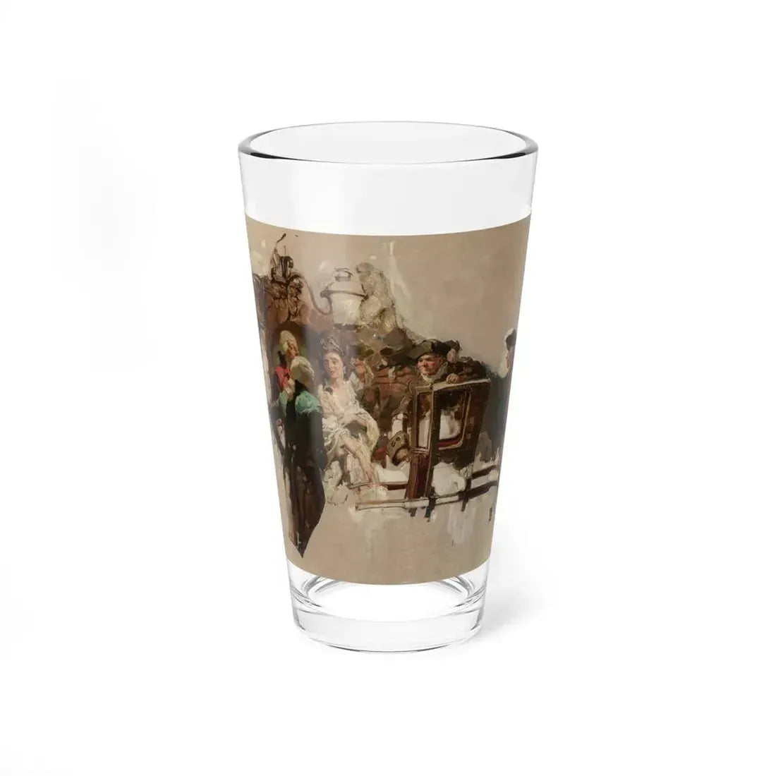 The Exquisite Perdita, Cosmopolitan interior illustration, 1925 (Magazine Illustration) Pint Glass 16oz 16oz - Go Mug Yourself