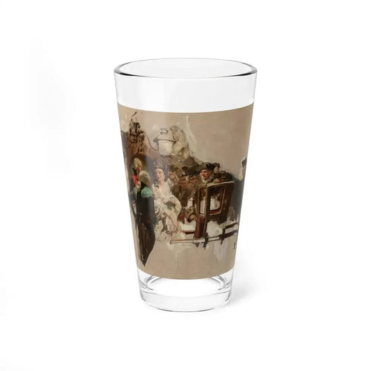 The Exquisite Perdita, Cosmopolitan interior illustration, 1925 (Magazine Illustration) Pint Glass 16oz 16oz - Go Mug Yourself