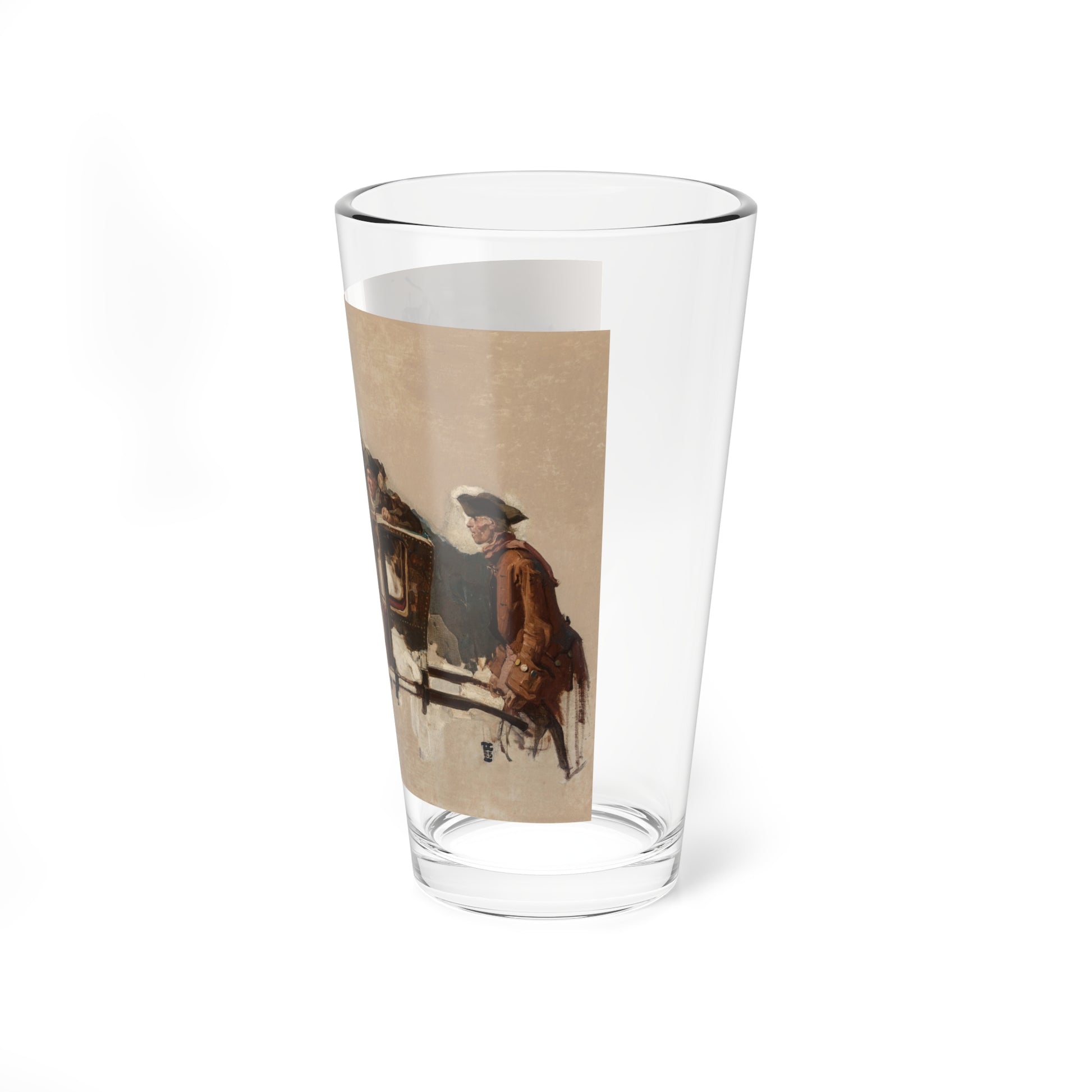 The Exquisite Perdita, Cosmopolitan interior illustration, 1925 (Magazine Illustration) Pint Glass 16oz-Go Mug Yourself