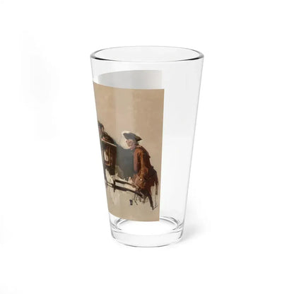 The Exquisite Perdita, Cosmopolitan interior illustration, 1925 (Magazine Illustration) Pint Glass 16oz - Go Mug Yourself