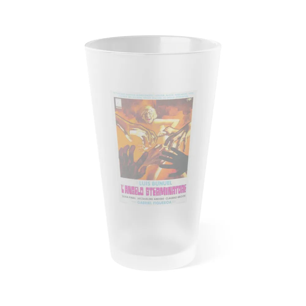 THE EXTERMINATING ANGEL 1962 Movie Poster - Frosted Pint Glass 16oz-16oz-Frosted-Go Mug Yourself