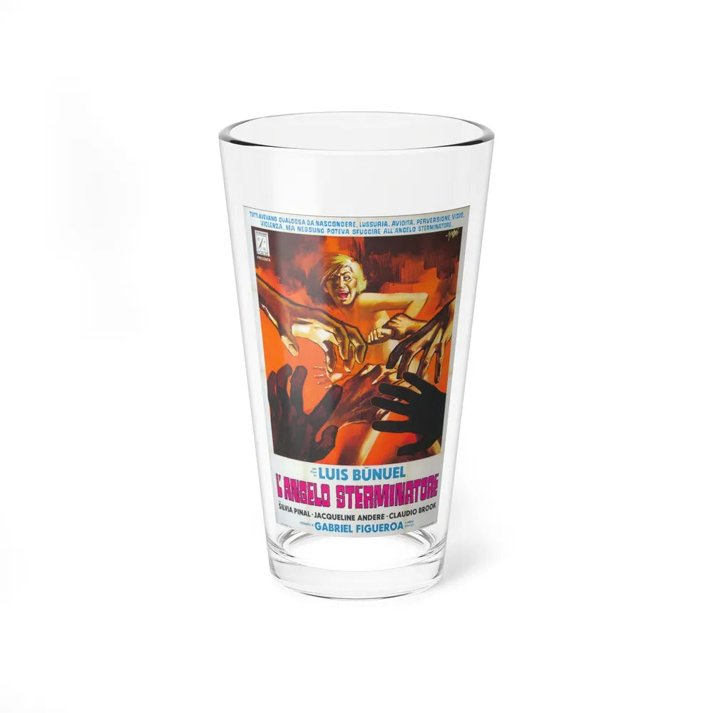 THE EXTERMINATING ANGEL 1962 Movie Poster - Pint Glass 16oz-16oz-Go Mug Yourself