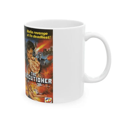 THE EXTERMINATOR MAFIA REVENGE AT ITS DEADLIEST (VHS COVER) - White Coffee Mug-Go Mug Yourself