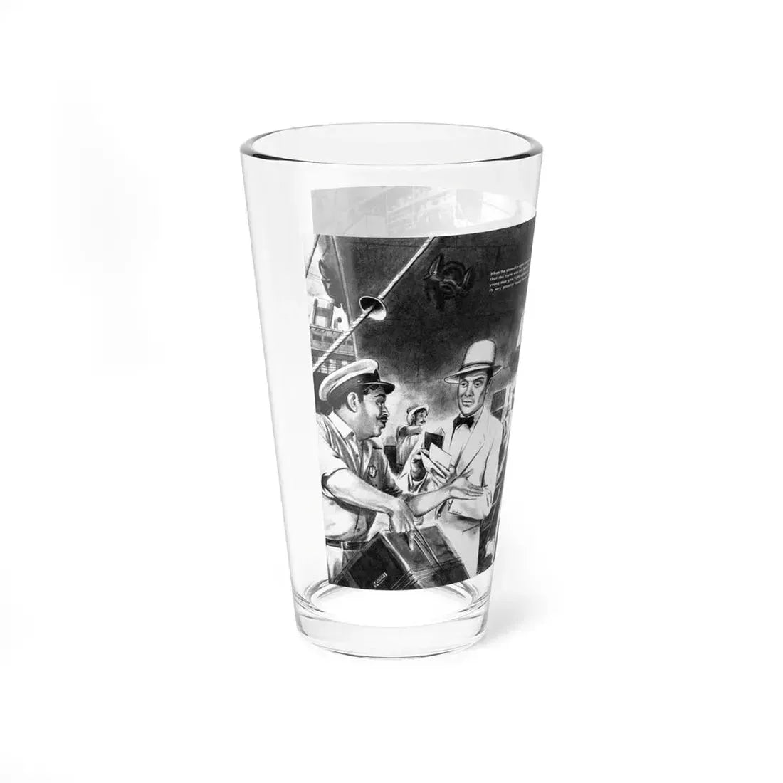 The Faithful Bride, True Detective, v57n02-018-19 (Magazine Illustration) Pint Glass 16oz - Go Mug Yourself