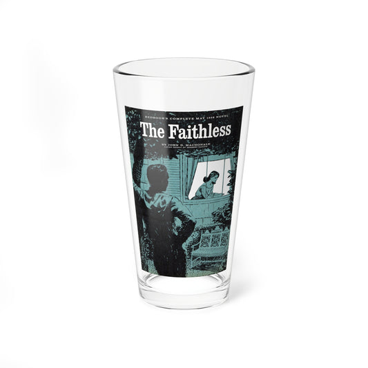 The Faithless, Redbook, May 1958 (Magazine Illustration) Pint Glass 16oz-16oz-Go Mug Yourself