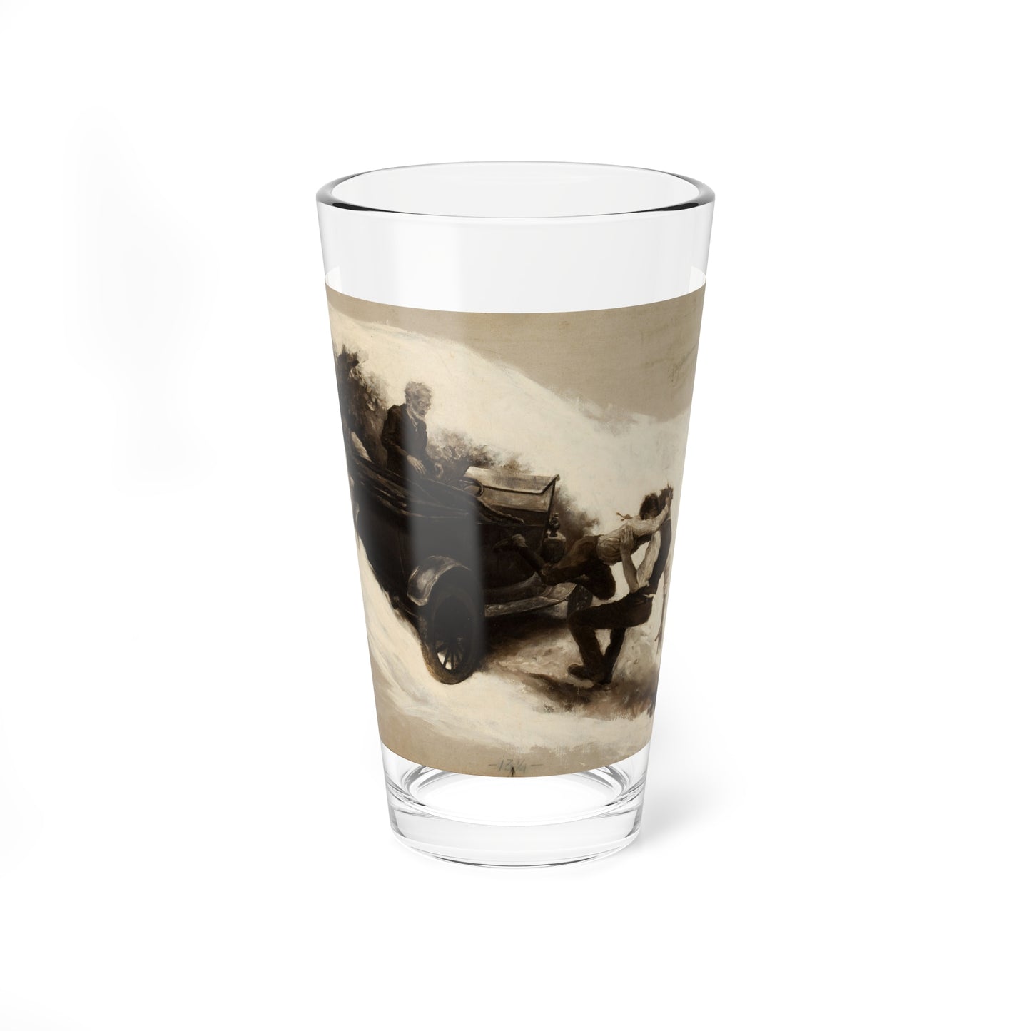 The Fall (Magazine Illustration) Pint Glass 16oz-16oz-Go Mug Yourself