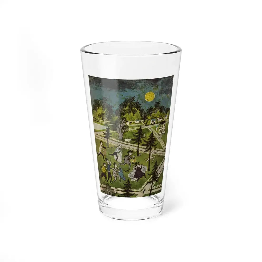 The Fall of Glenda McDuffee, Cosmopolitan, August 1964 (Magazine Illustration) Pint Glass 16oz 16oz - Go Mug Yourself