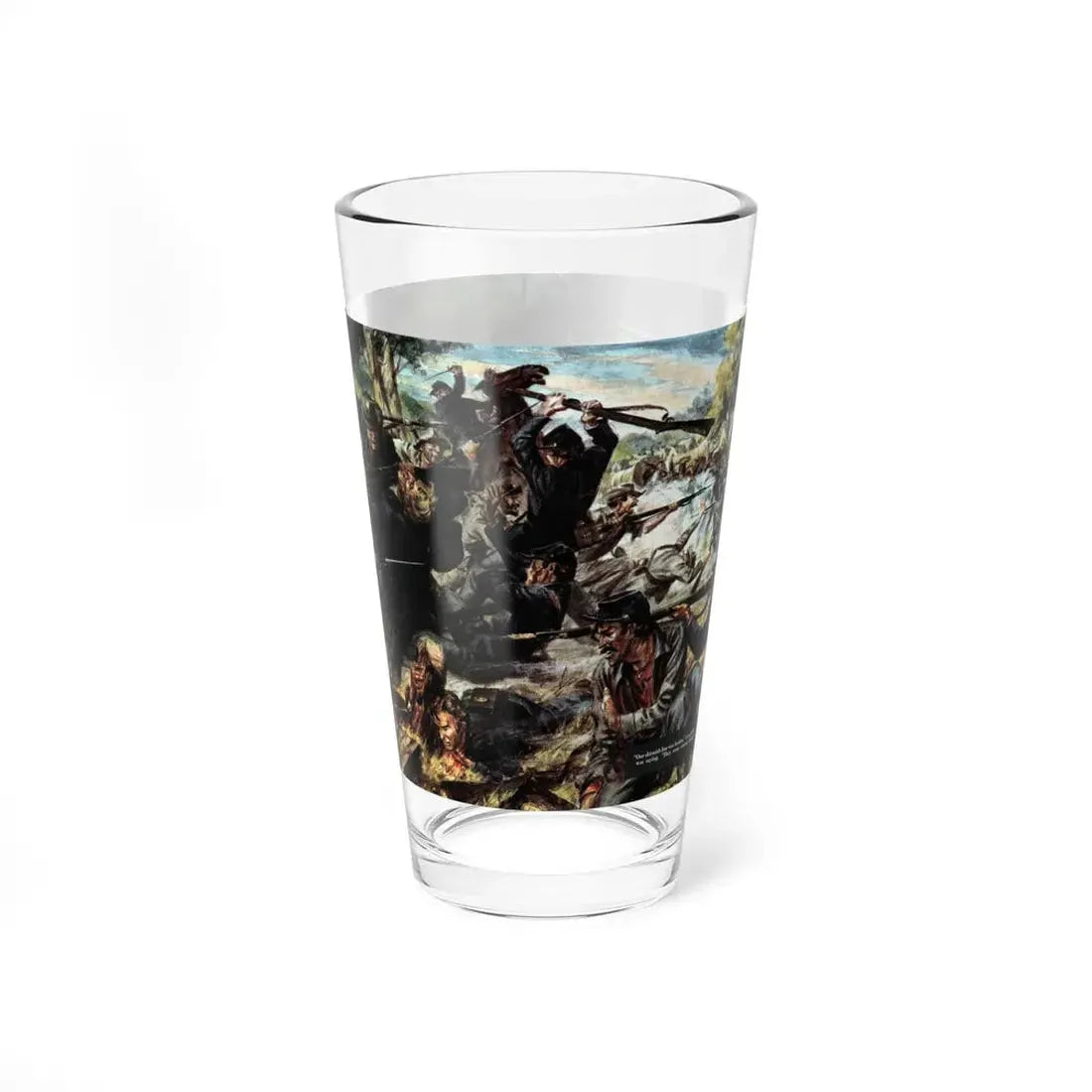 The Far-Off Bugle, Collier's, May 29, 1948 (Magazine Illustration) Pint Glass 16oz - Go Mug Yourself