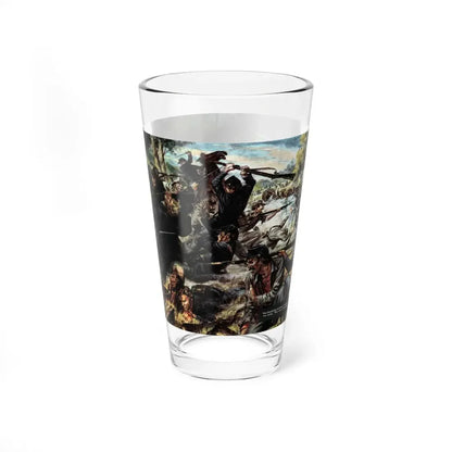 The Far-Off Bugle, Collier's, May 29, 1948 (Magazine Illustration) Pint Glass 16oz - Go Mug Yourself