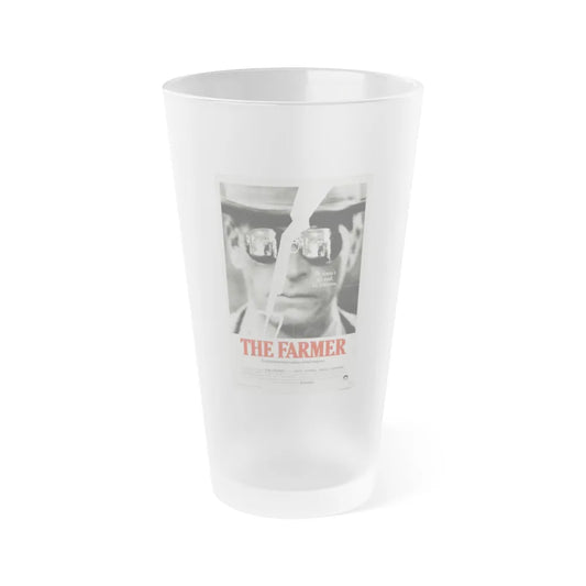 THE FARMER 1977 Movie Poster - Frosted Pint Glass 16oz-16oz-Frosted-Go Mug Yourself