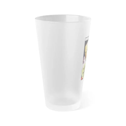 THE FATAL HOUR 1940 Movie Poster - Frosted Pint Glass 16oz - Go Mug Yourself