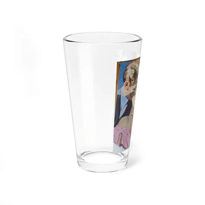 The Fearful Heart (Magazine Illustration) Pint Glass 16oz - Go Mug Yourself