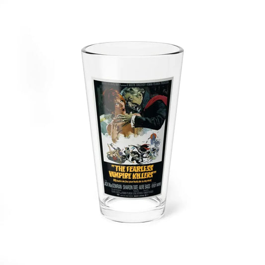 THE FEARLESS VAMPIRE KILLERS - OR PARDON ME, BUT YOUR TEETH ARE IN MY NECK 1967 Movie Poster - Pint Glass 16oz 16oz - Go Mug Yourself