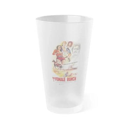 THE FEMALE BUNCH 1969 Movie Poster - Frosted Pint Glass 16oz 16oz Frosted - Go Mug Yourself
