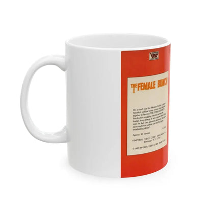 THE FEMALE BUNCH (VHS COVER) - White Coffee Mug - Go Mug Yourself