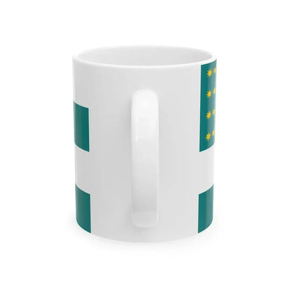 The Fenian Flag 1858 (Ireland) White Coffee Mug - Go Mug Yourself