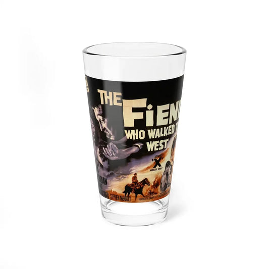 THE FIEND WHO WALKED THE WEST 1958 Movie Poster - Pint Glass 16oz 16oz - Go Mug Yourself