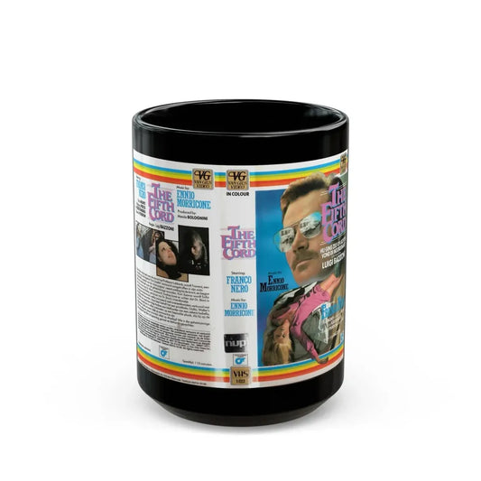 THE FIFTH CORD (VHS COVER) - Black Coffee Mug 11oz - Go Mug Yourself