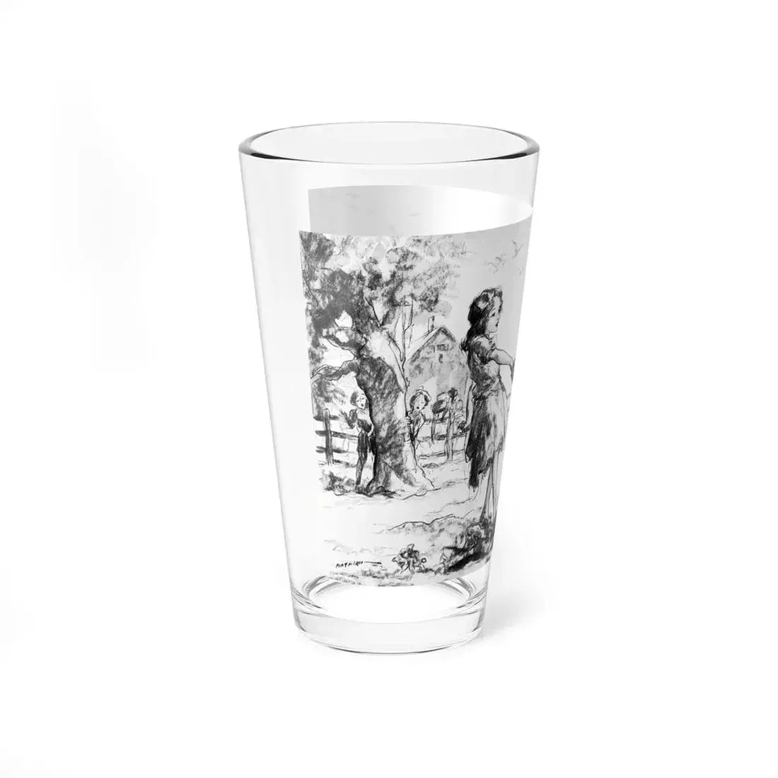 The Fifth Horseman (Pt. 1-1), McCall's, April 1930 (Magazine Illustration) Pint Glass 16oz - Go Mug Yourself