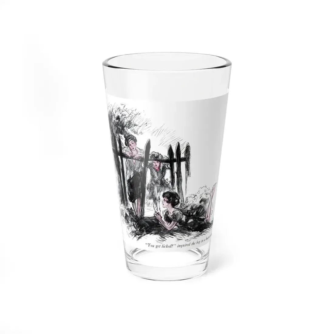 The Fifth Horseman (Pt. 1-4), McCall's, April 1930 (Magazine Illustration) Pint Glass 16oz 16oz - Go Mug Yourself